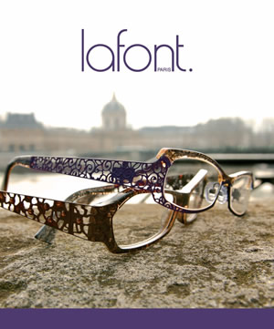Lafont eyeglass frame poster Lafont eyeglass frame poster